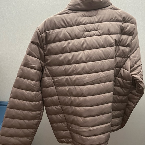 Beige Puffer Coat - Picture 4 of 5